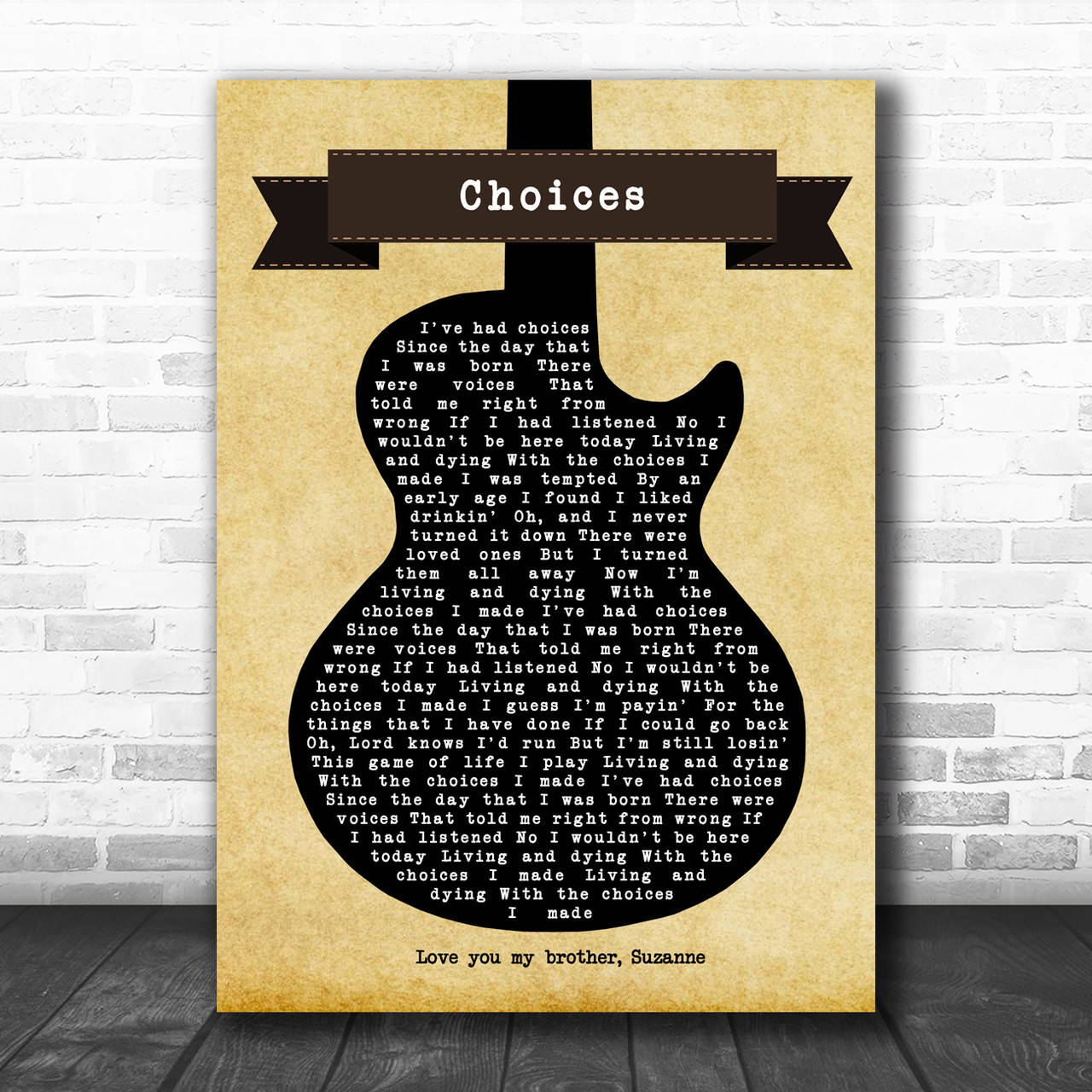George Jones Choices Song Art 1994 Background