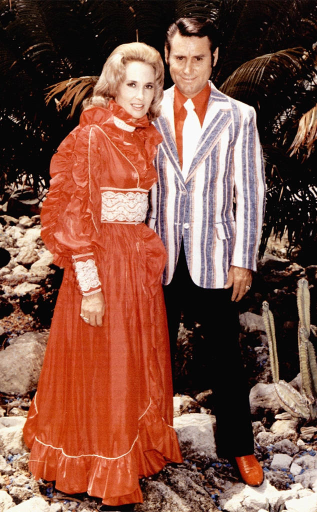 George Jones Tammy Wynette Vintage Couple Photo Background