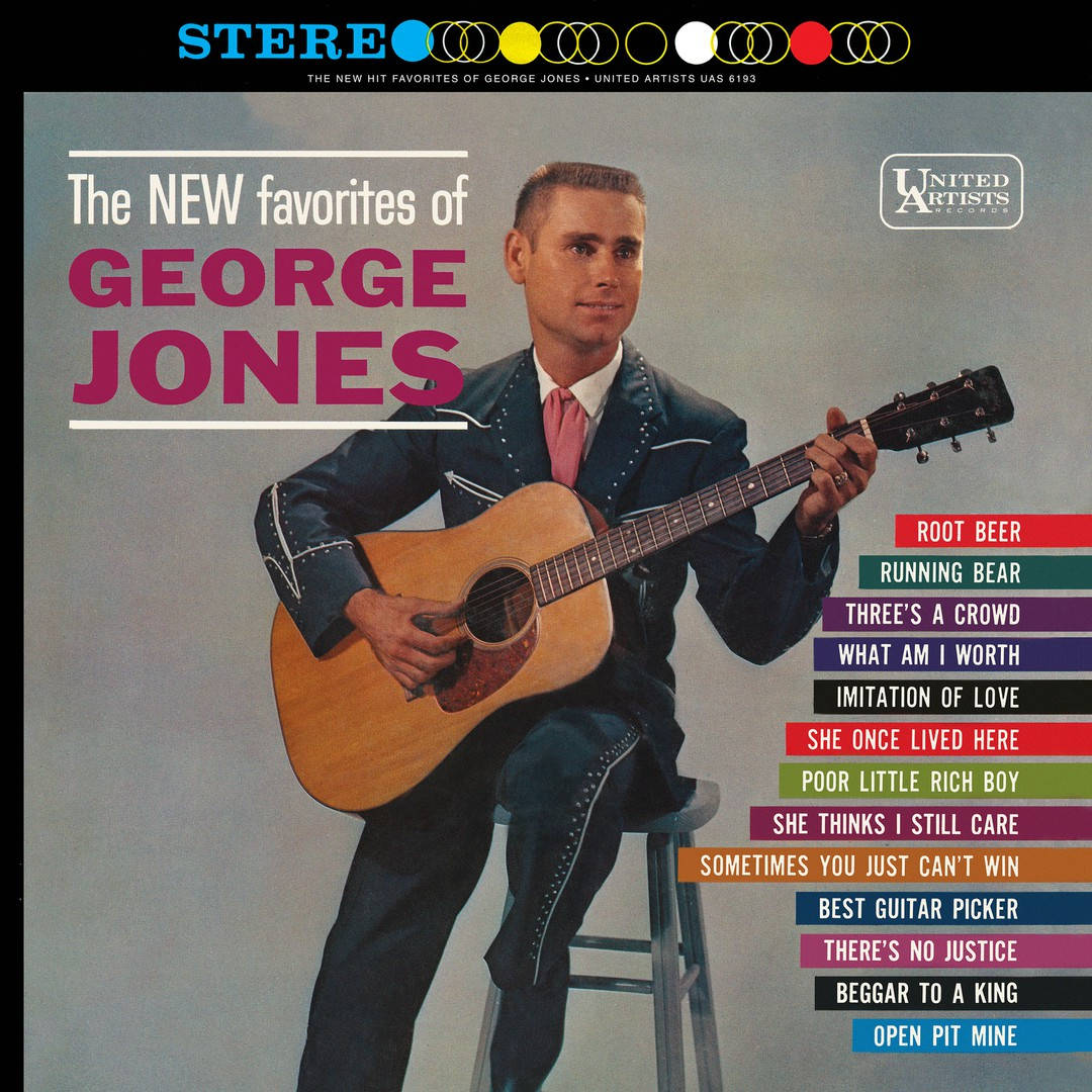 George Jones The New Favorites Album February 1962 Wallpaper