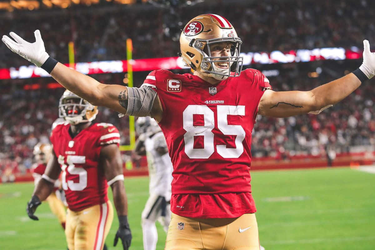NFL Tight End George Kittle Wallpaper