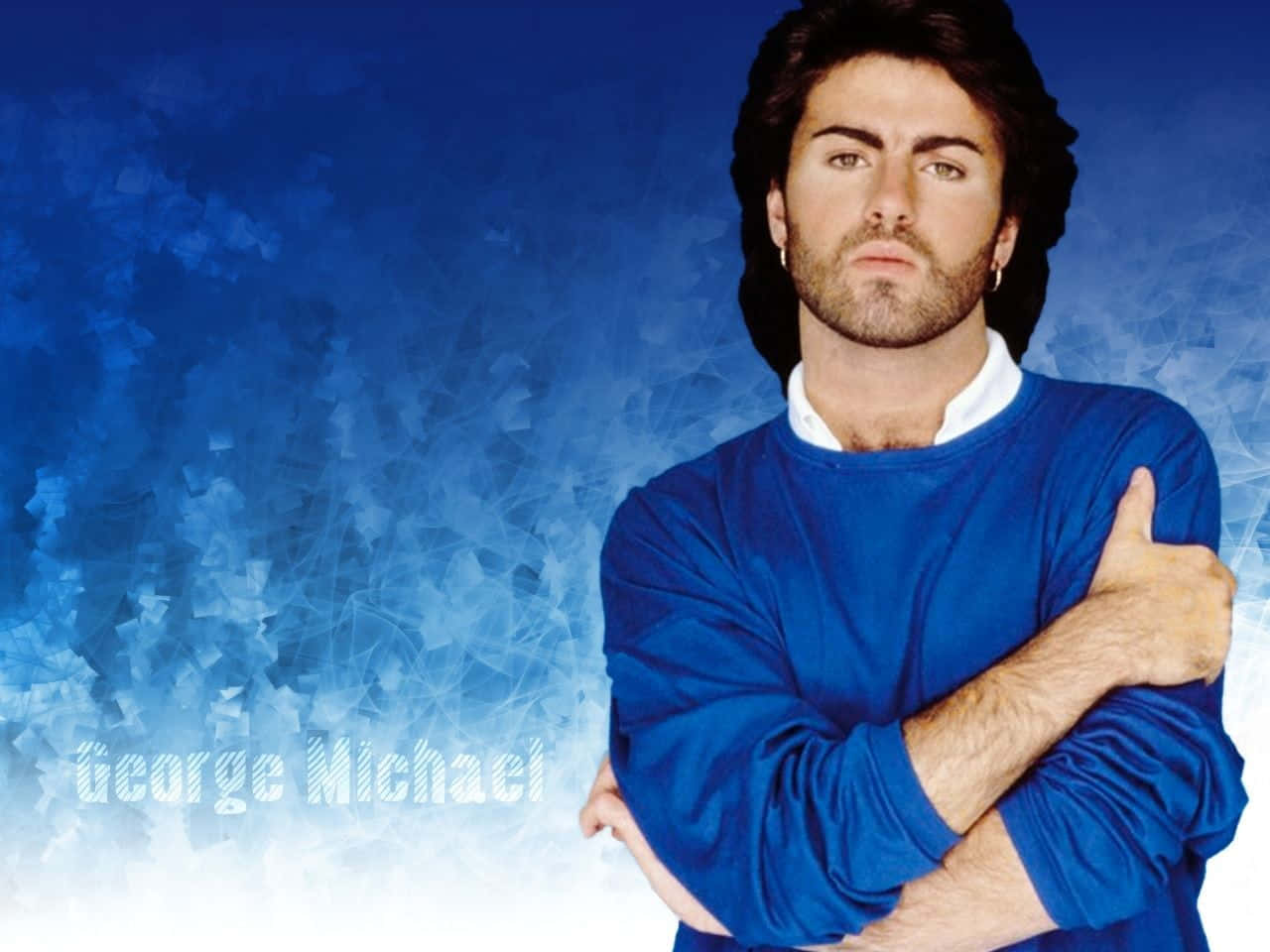 "The Iconic George Michael" Wallpaper