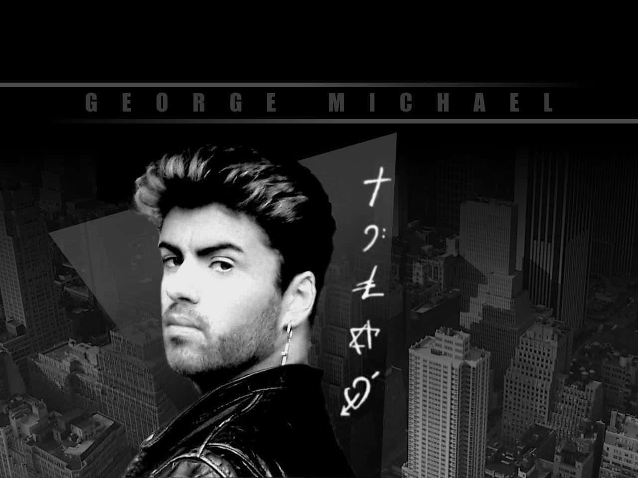 George Michael in 1987. Wallpaper