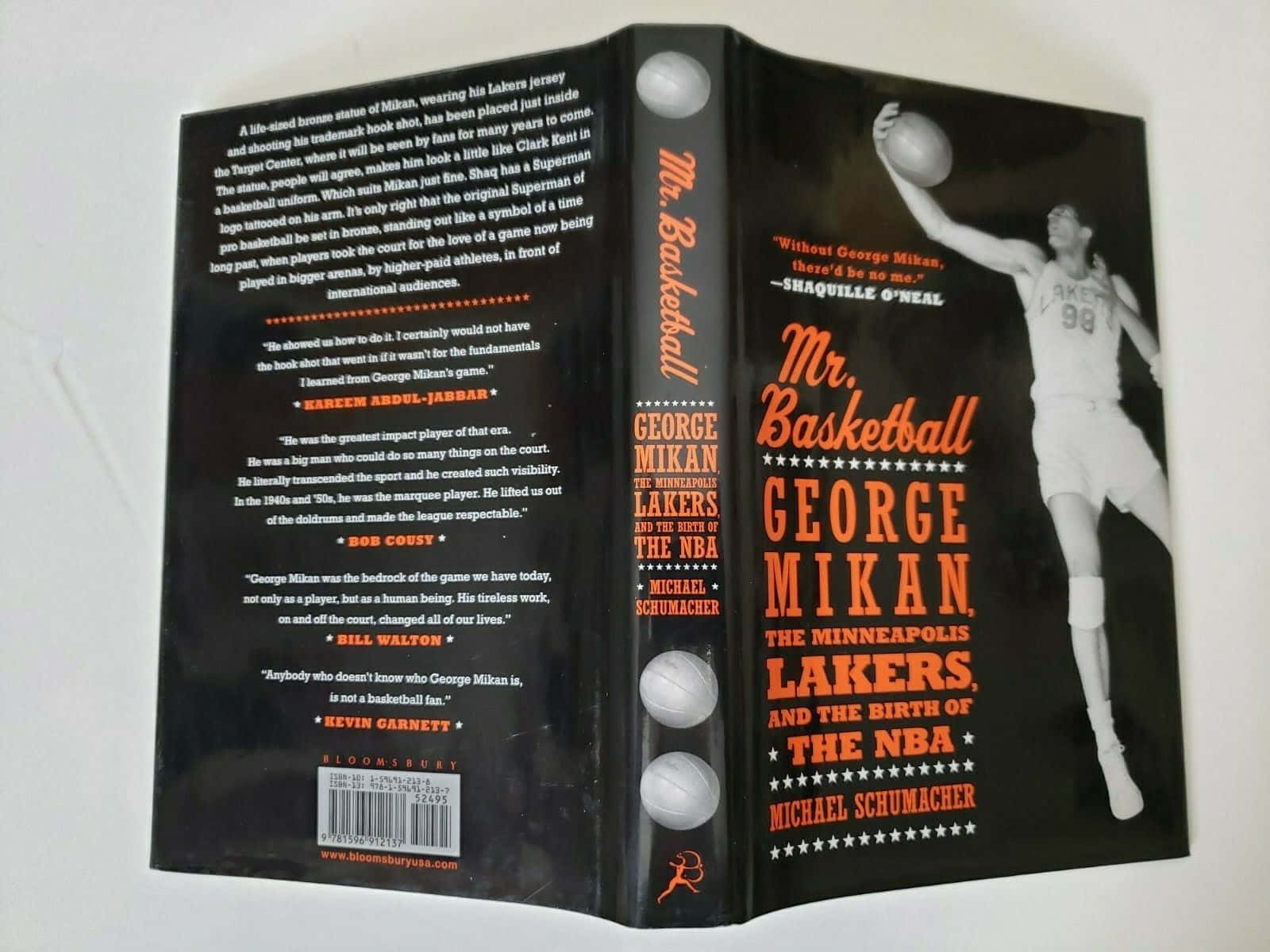 George Mikan Mr Basketball Biography Wallpaper
