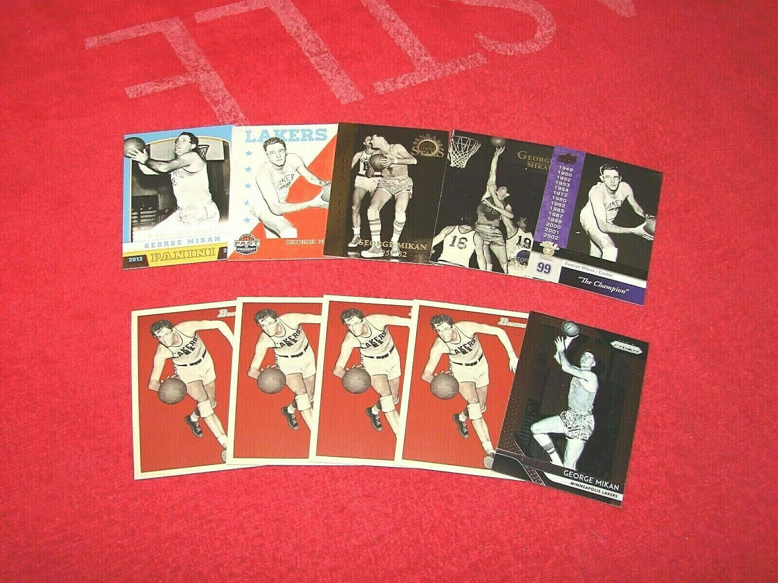George Mikan NBA Basketball Sport Kort Tapet: Wallpaper