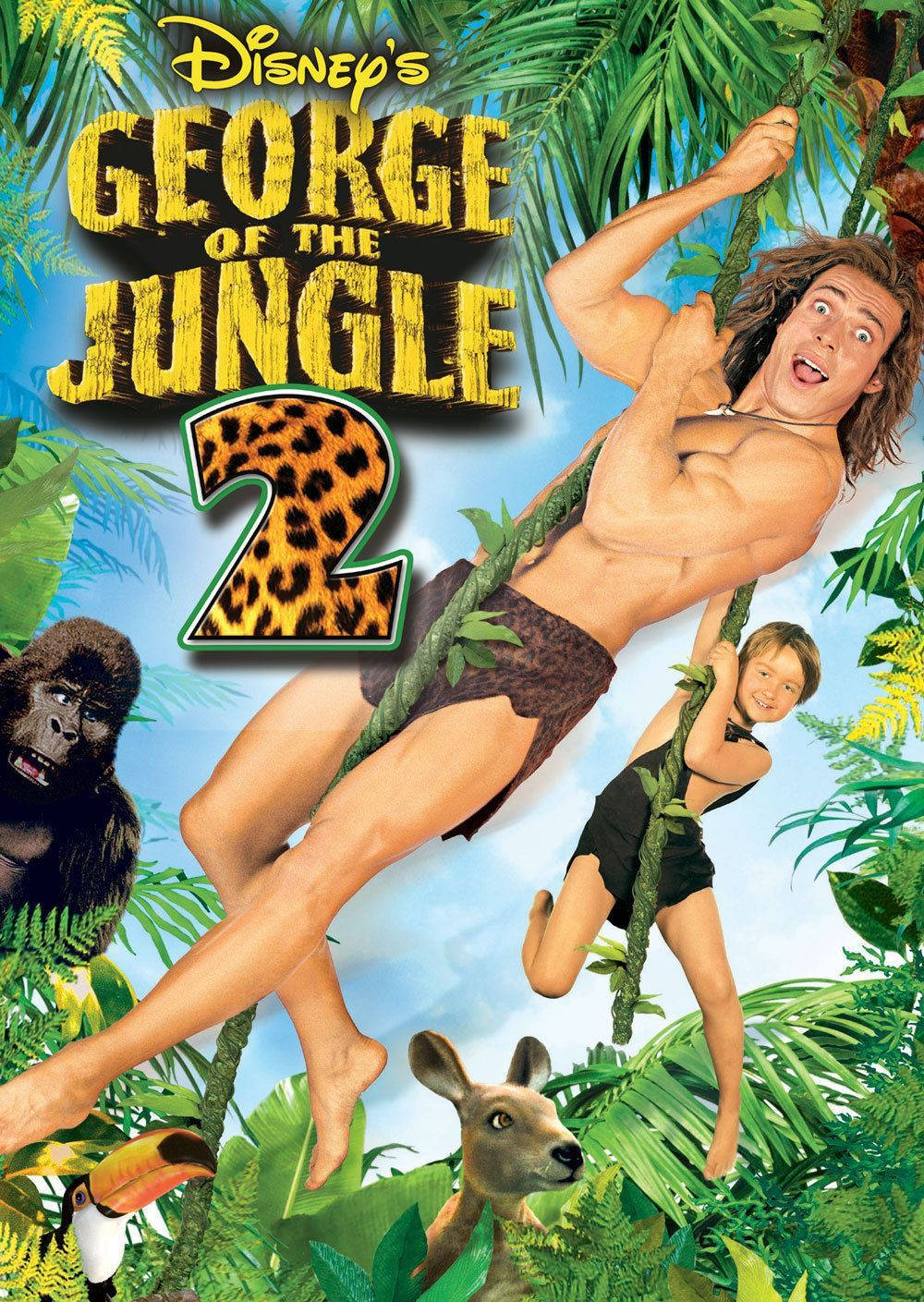 George Of The Jungle 2 plakaten som baggrund. Wallpaper