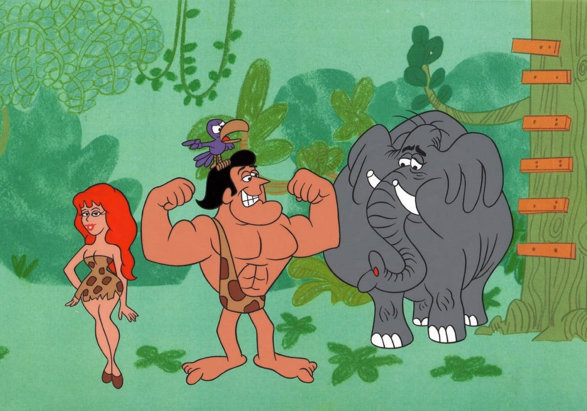 Georgede La Selva Serie Animada 1967 Fondo de pantalla