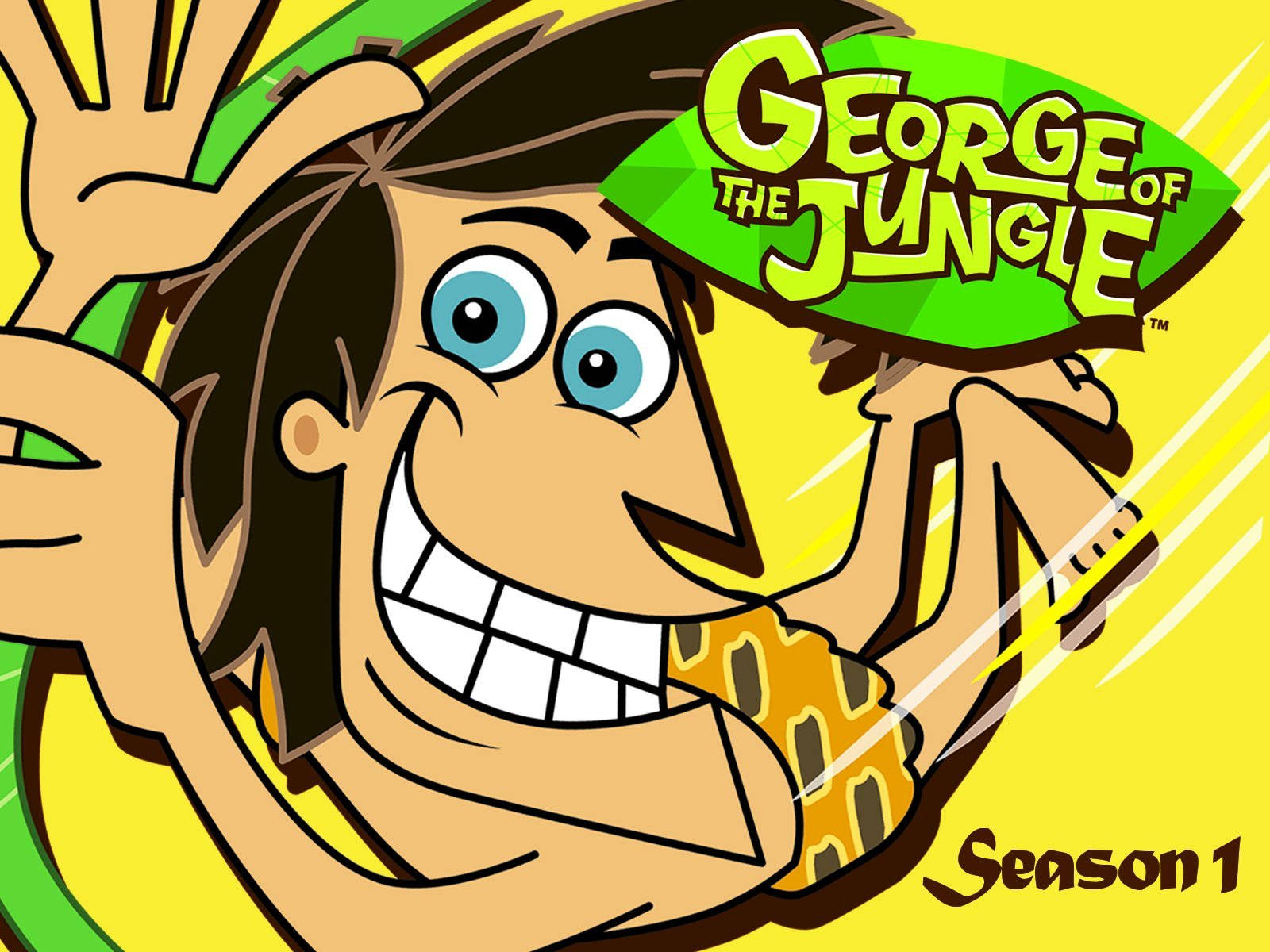 George af jungleens sæson 1 Wallpaper