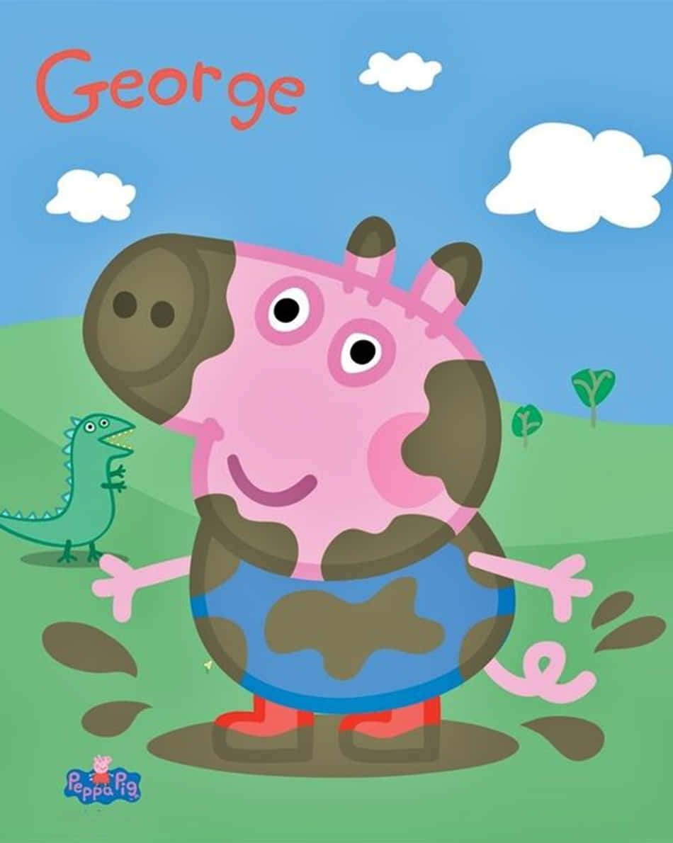 Georgepig - Adorable Cerdito Y Hermanito De Peppa Pig Fondo de pantalla