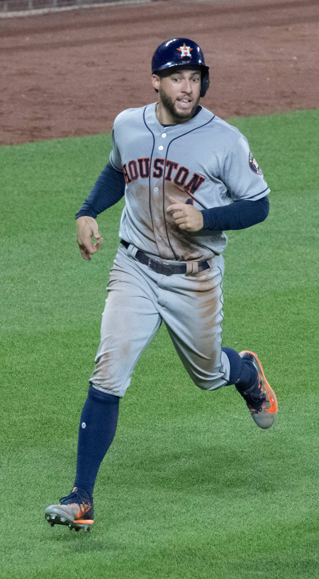 Georgespringer Corriendo Houston Astros. Fondo de pantalla