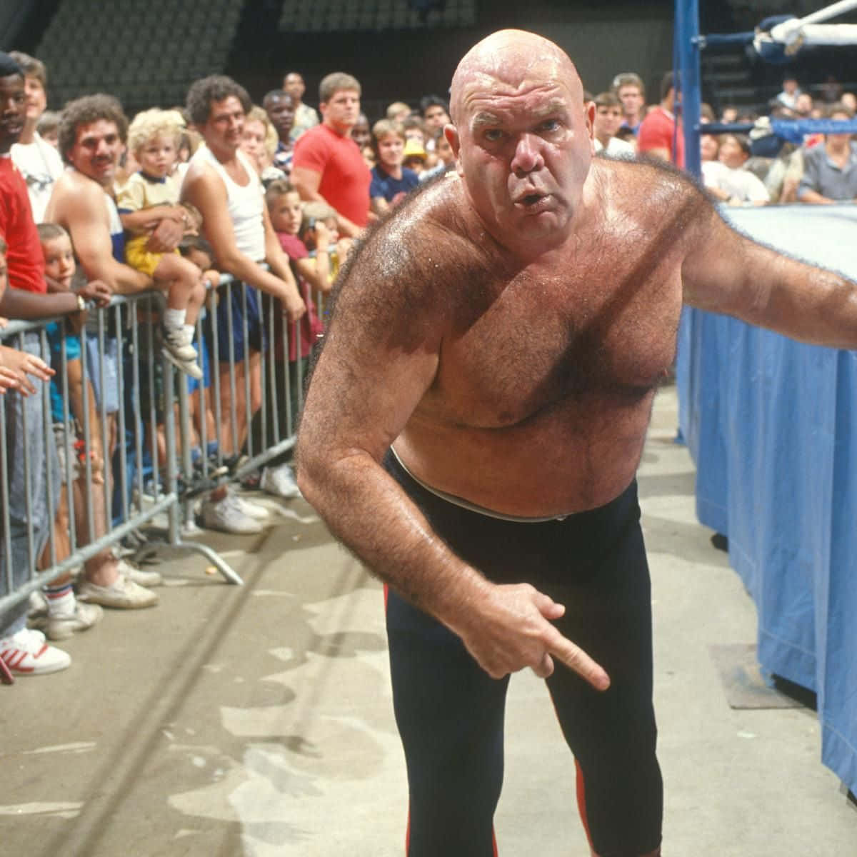 George Steele Outside The Ring Wallpaper