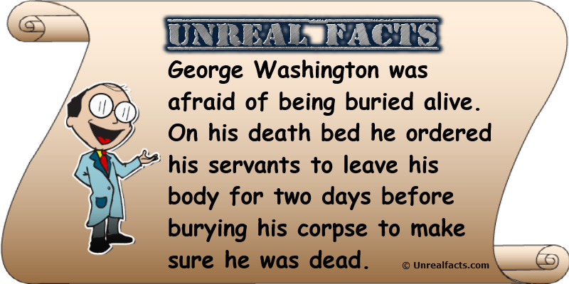George Washington Fearof Premature Burial PNG