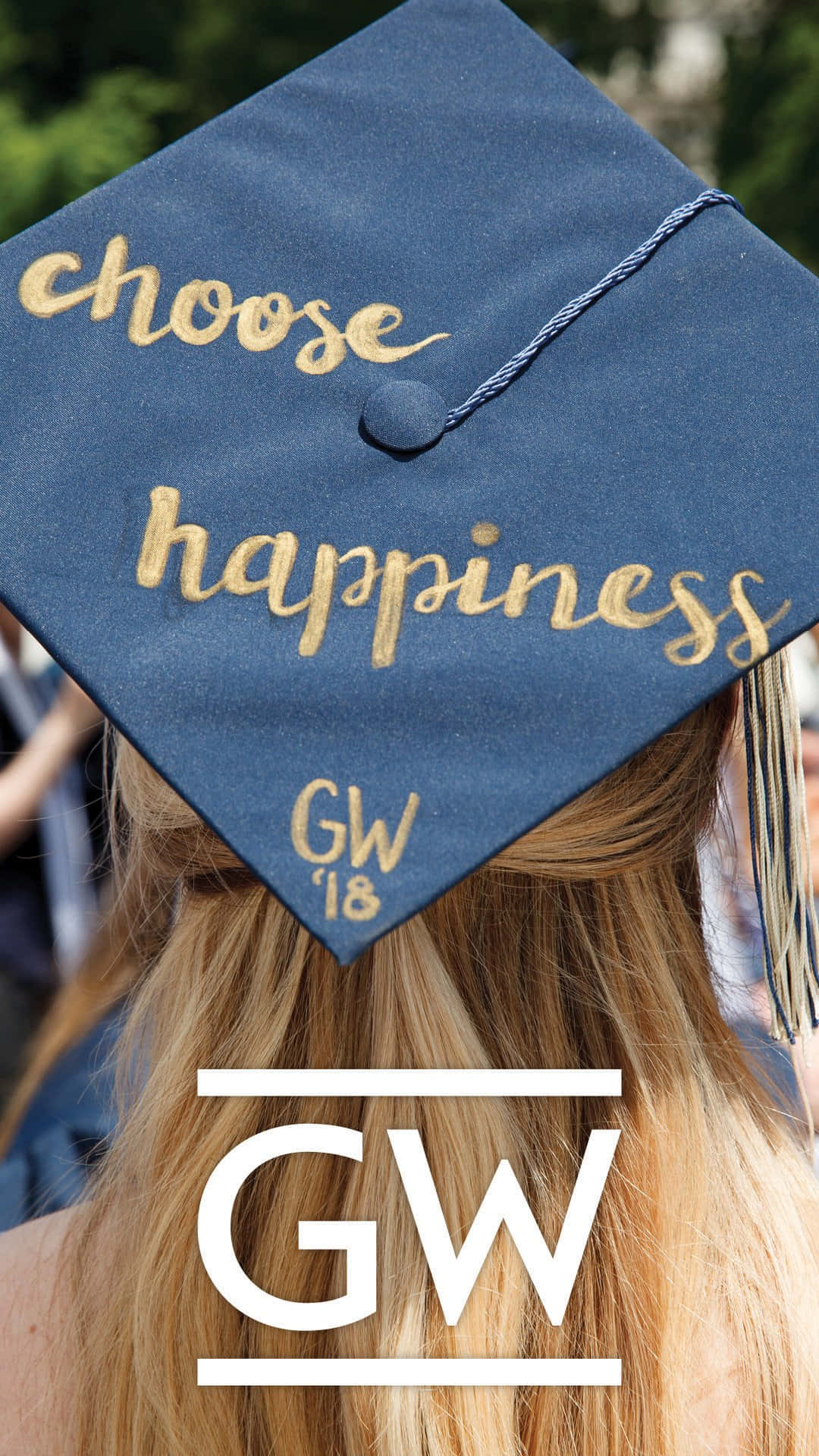 George Washington University Graduation Cap Picture