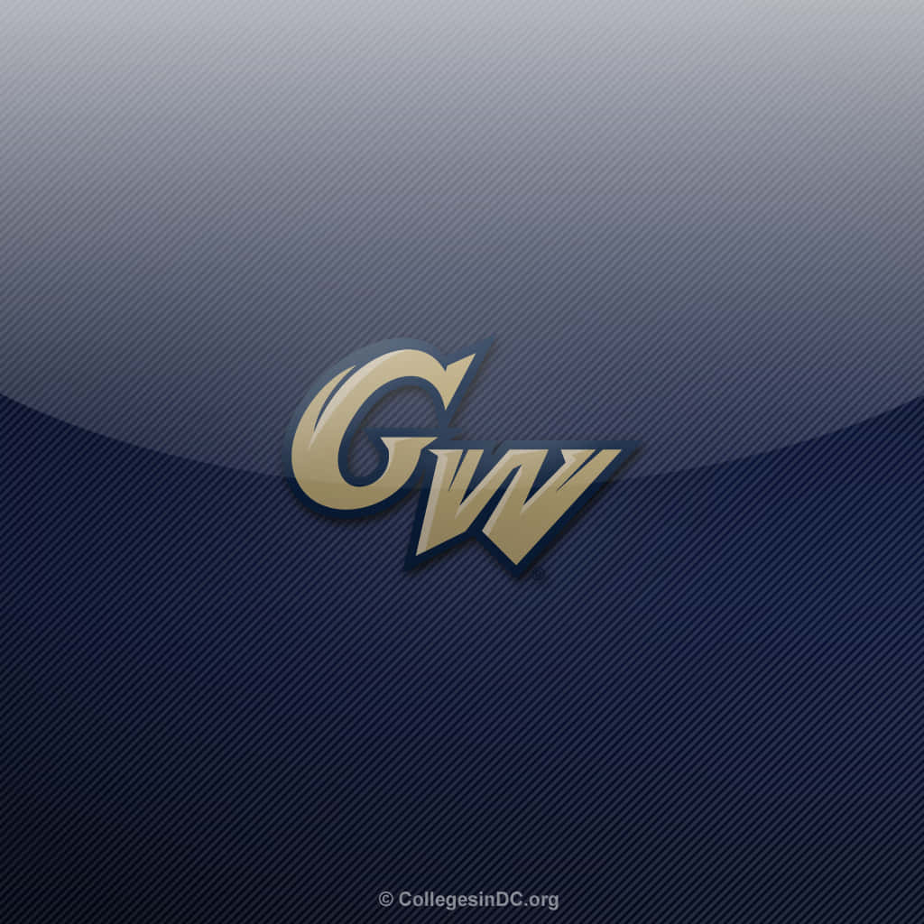 George Washington University Logo In Blue Picture