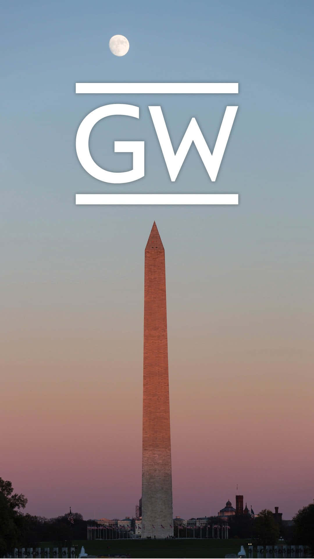 George Washington University With Obelisk Wallpaper