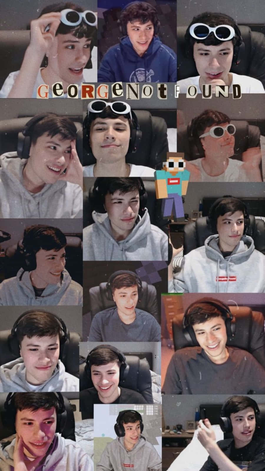 youtuber collage wallpaper