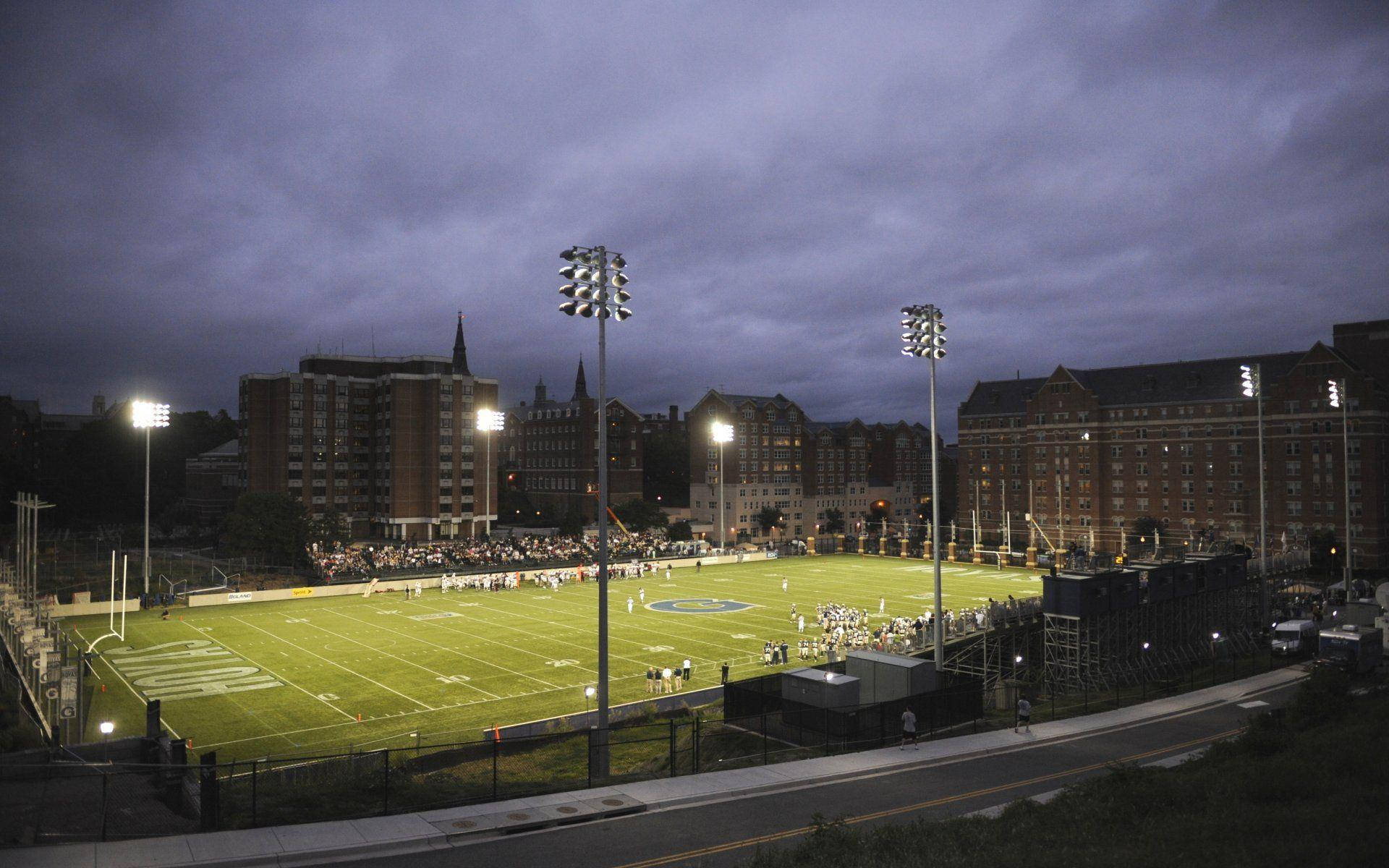 Georgetown University Football Field Wallpaper