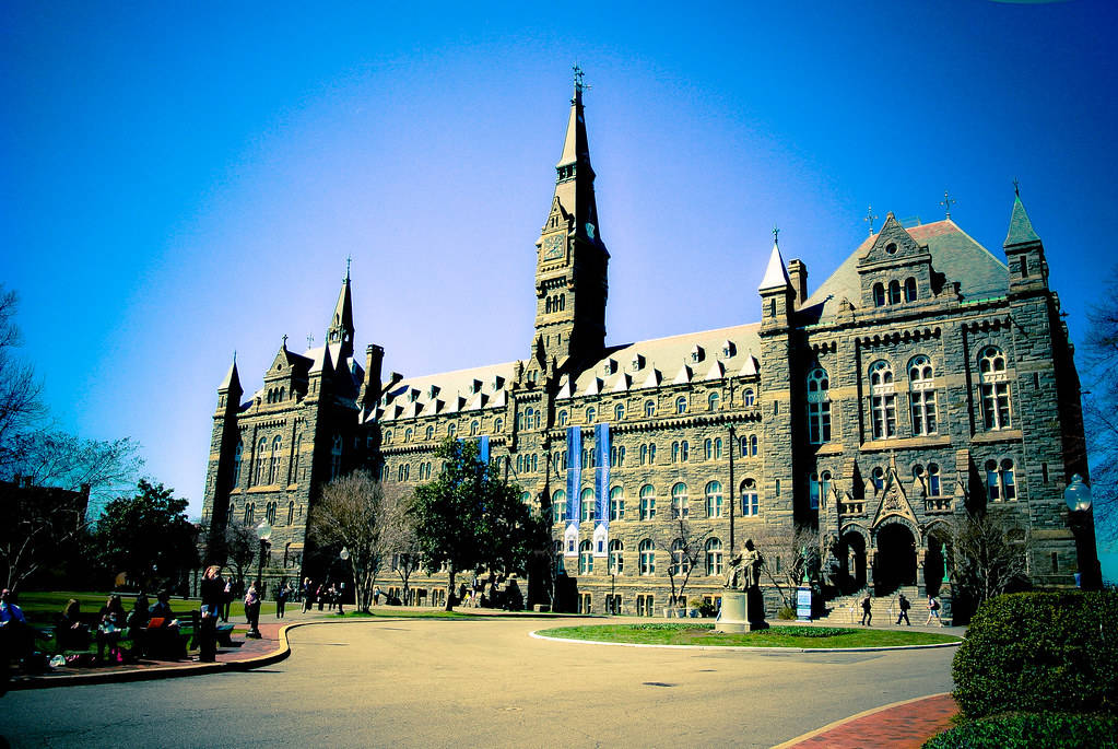 Estudiantesde La Universidad De Georgetown. Fondo de pantalla