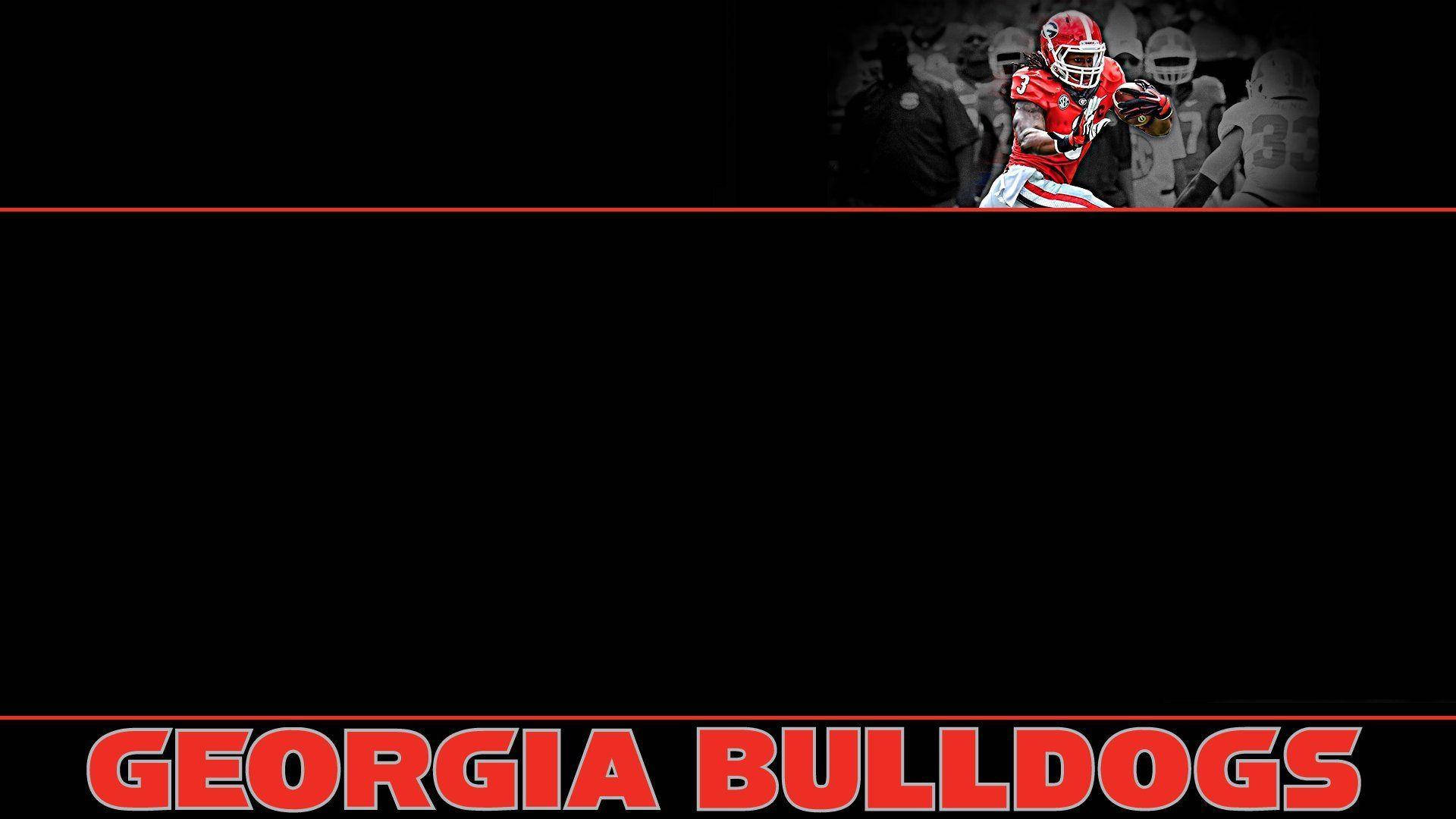 Georgia Bulldogs Border Wallpaper