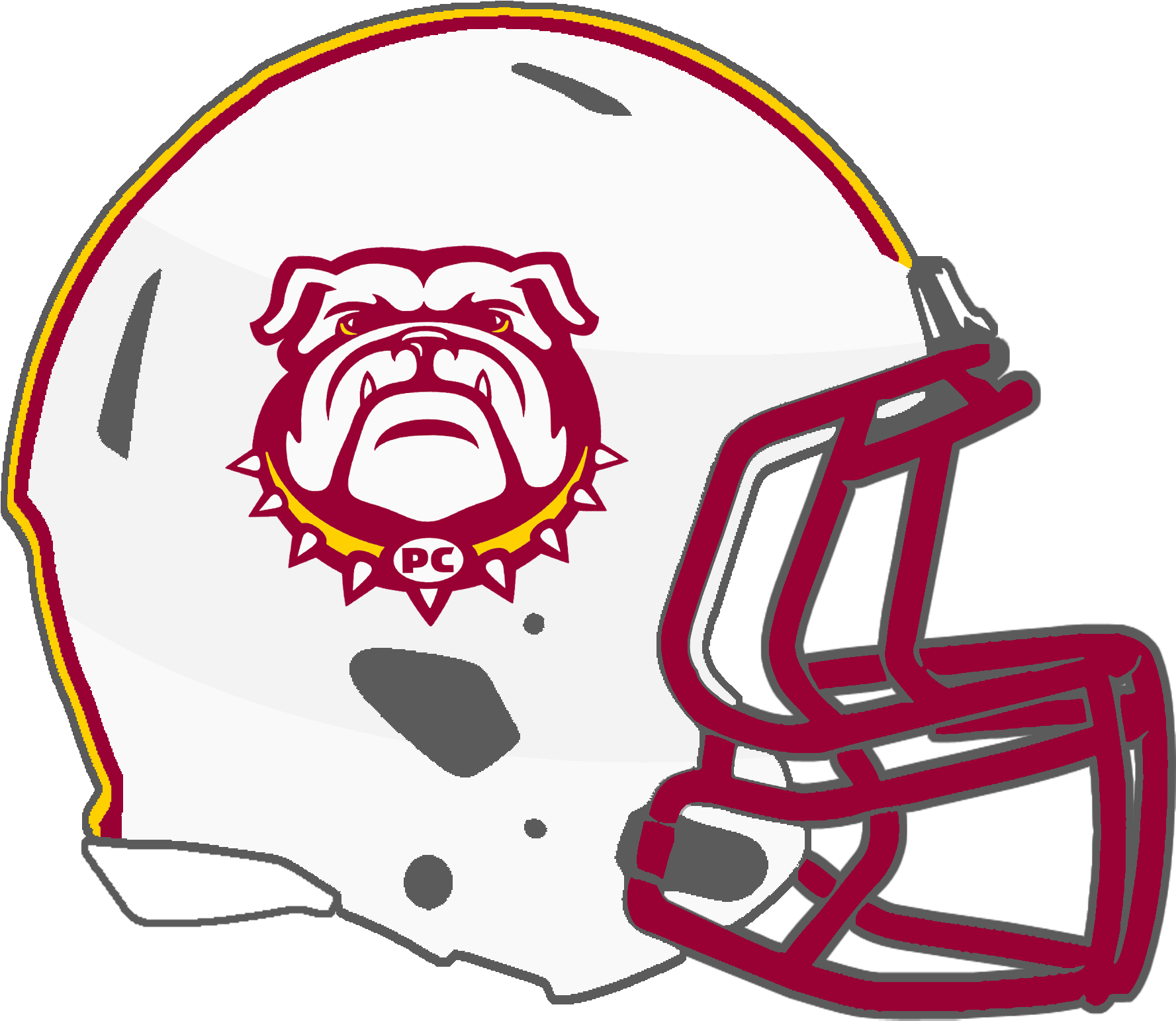 Georgia Bulldogs Helmet Graphic PNG