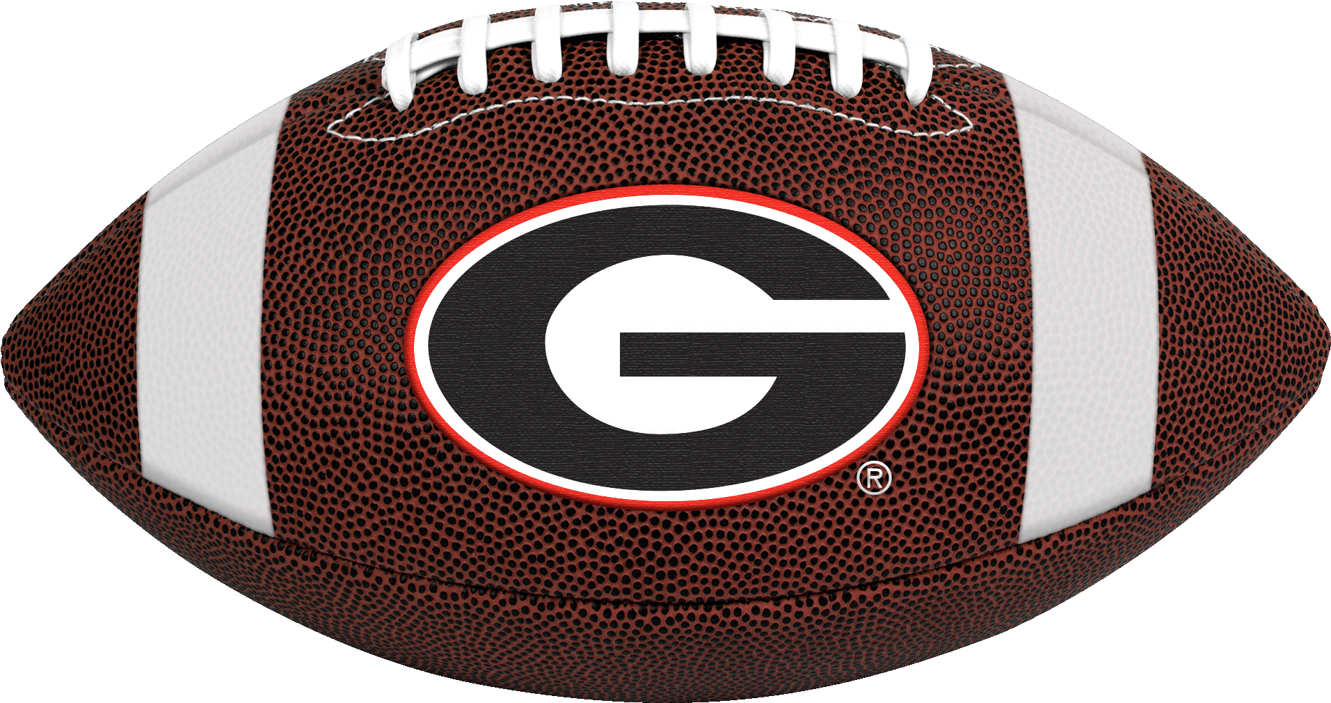 Georgia Bulldogs Logo Football PNG