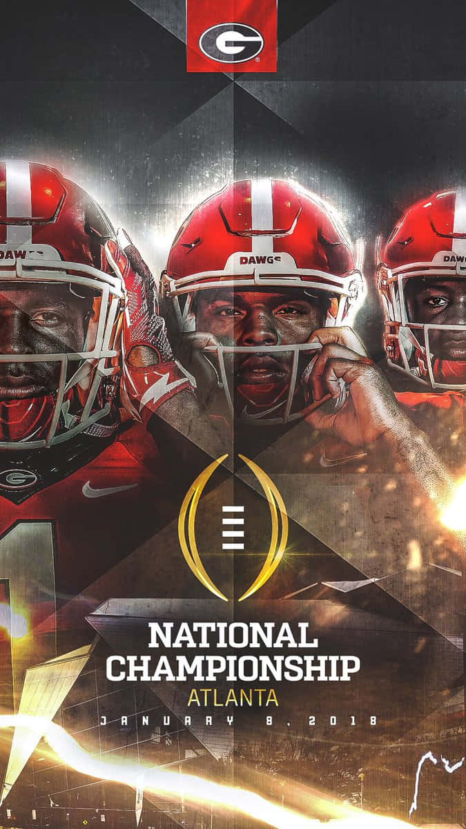 Georgia Bulldogs Phone Playoffs Teaser Wallpaper