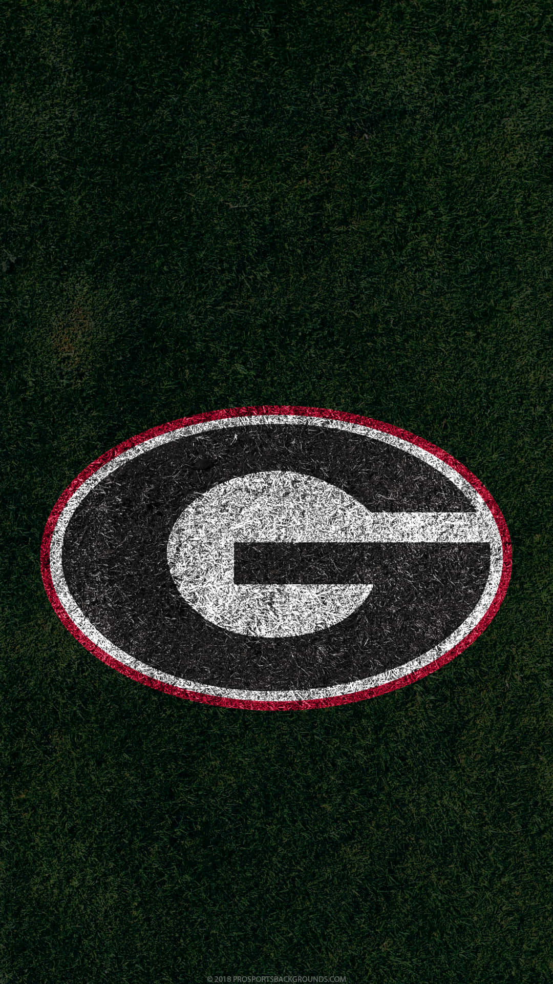 Download Georgia Bulldogs Phone Concrete Texture Wallpaper