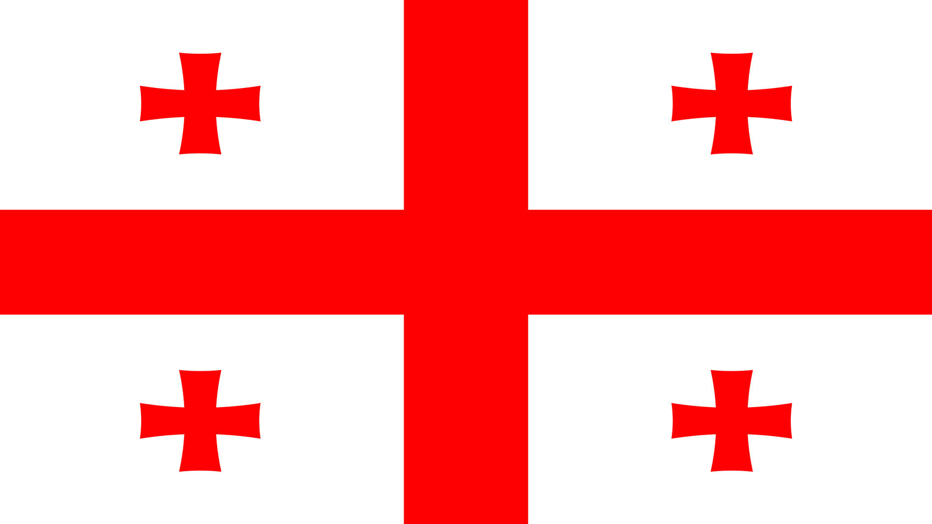 Bandiera Nazionale Della Georgia Sfondo