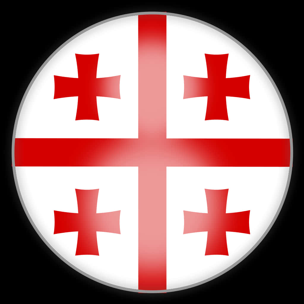 Georgian_ Flag_ Graphic PNG