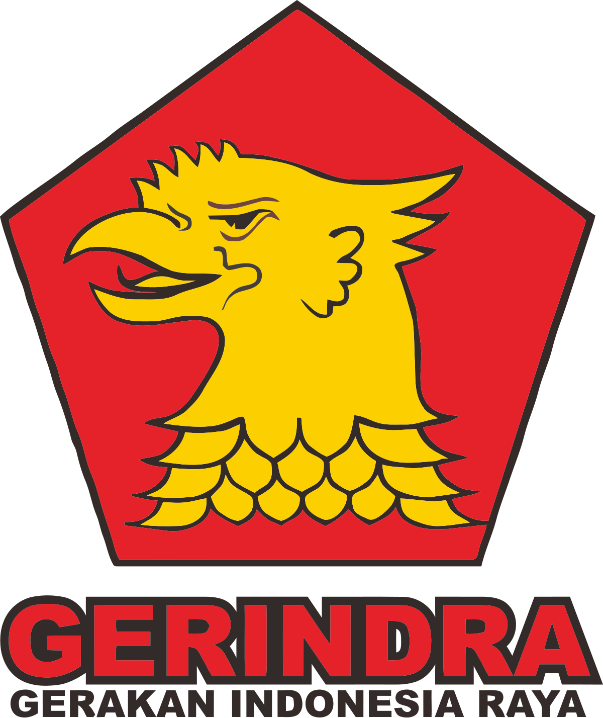 Gerindra Party Logo Indonesia PNG