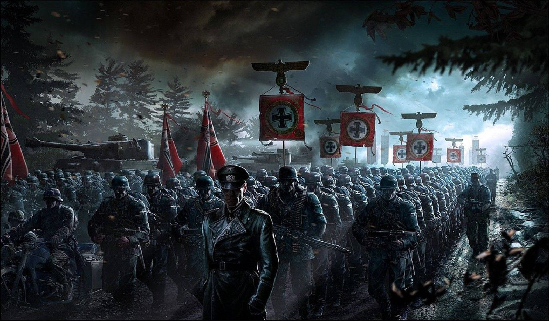 German Army March WW2 Wallpaper