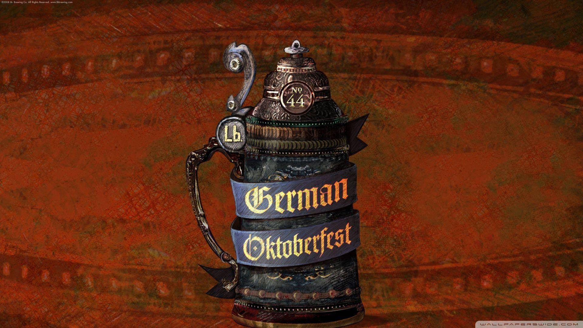 German Oktoberfest Beer Stein