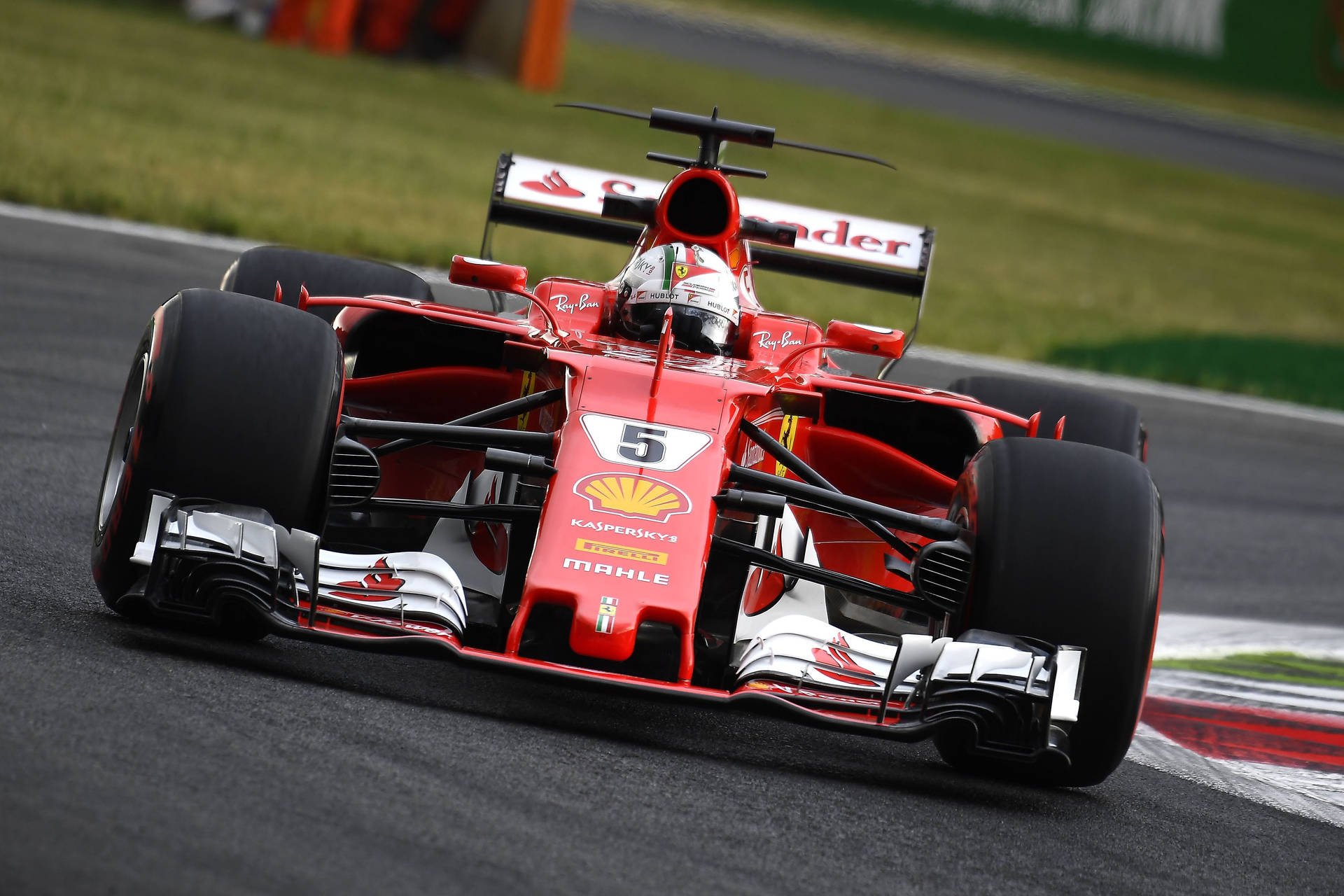German Racer Sebastian Vettel Wallpaper