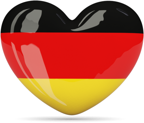 Germany Flag Heart Emoji PNG