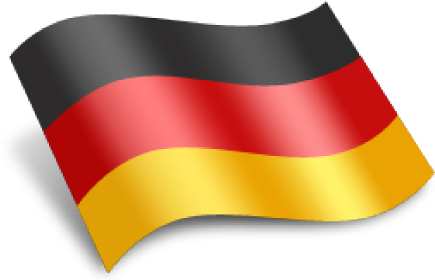 Germany Flag Wavy Graphic PNG