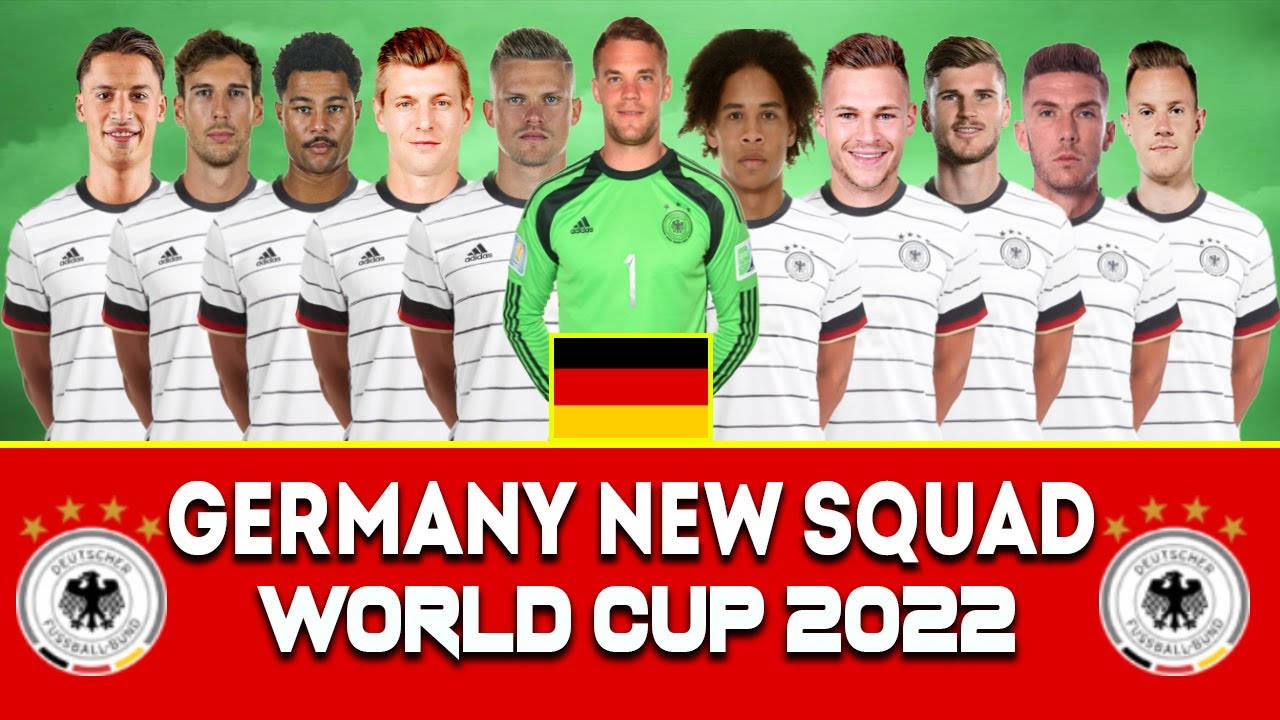 Germany National Football Team 2022 World Cup Picture