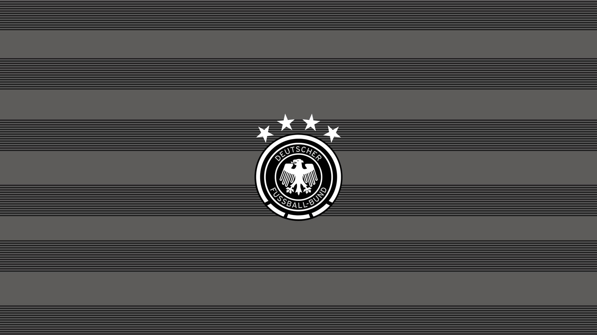 Germany National Football Team Pinstripe Graphic Art Picture