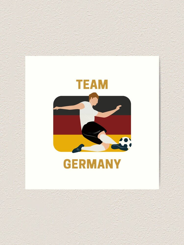 Germany National Football Team Player Vector Picture
