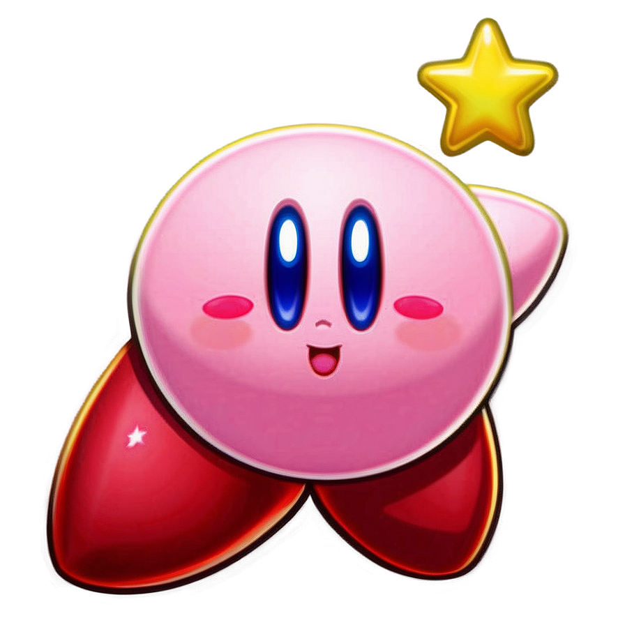 Download Get Kirby Star Png Instant Download Ost18 | Wallpapers.com