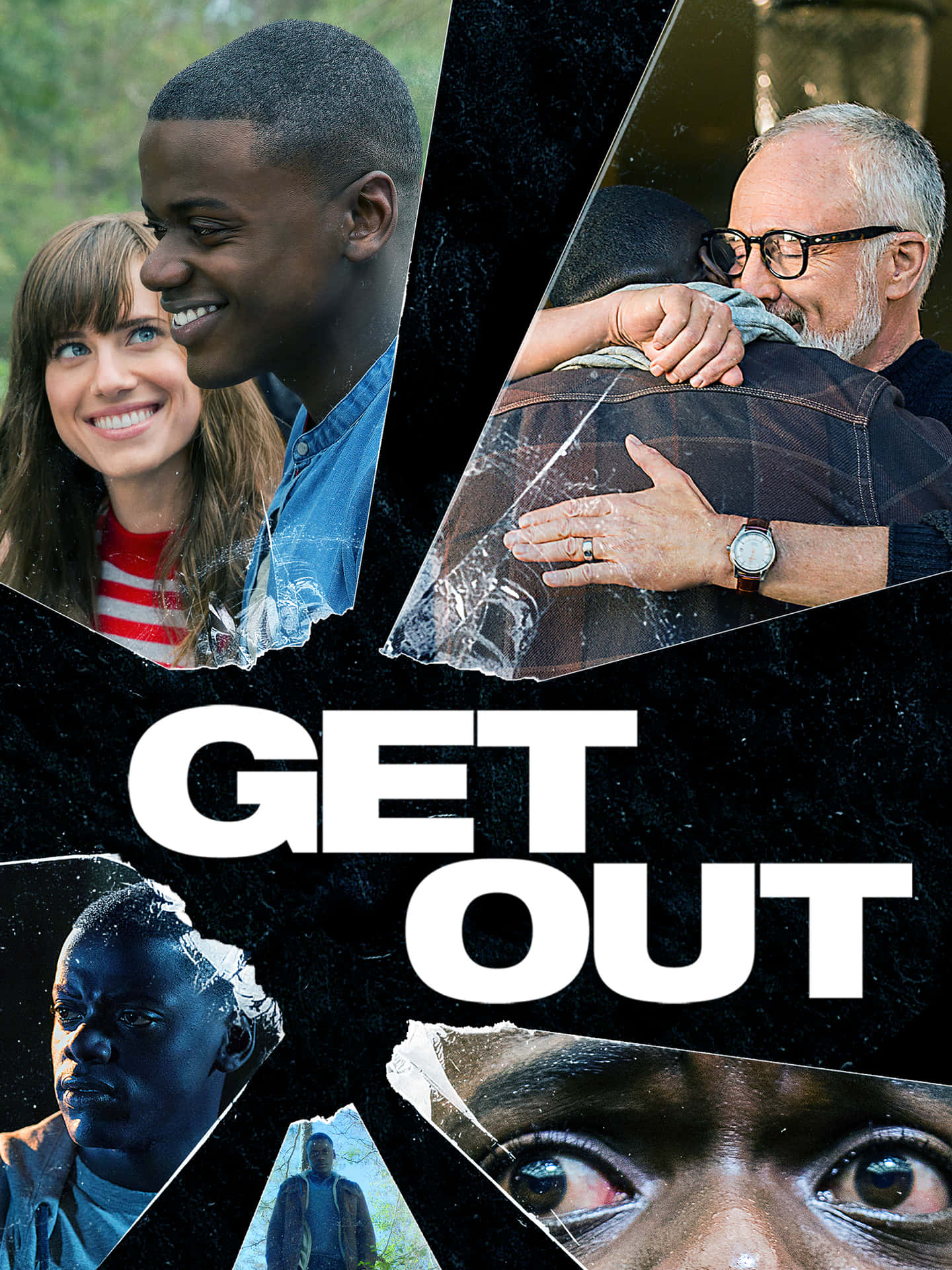 Get Out Film Collage Bakgrunnsbildet