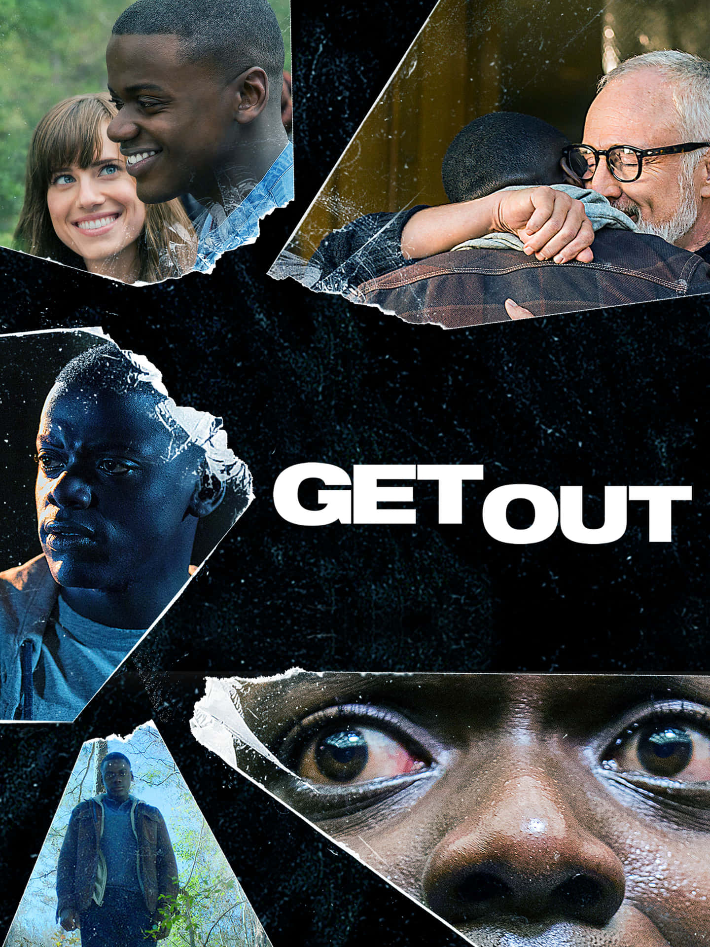 Get Out Film Collage Bakgrunnsbildet