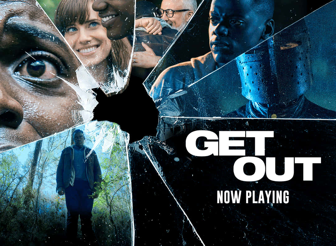 Get Out Film Collage Bakgrunnsbildet