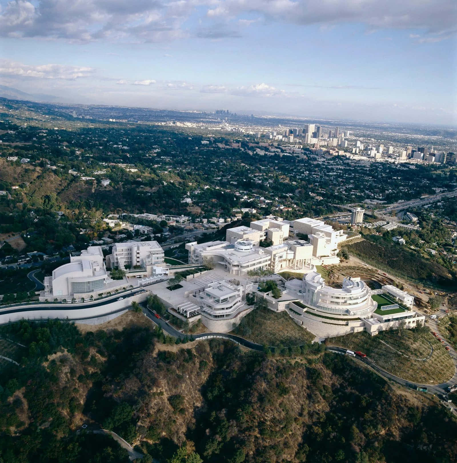 Getty Center Aerial View Wallpaper