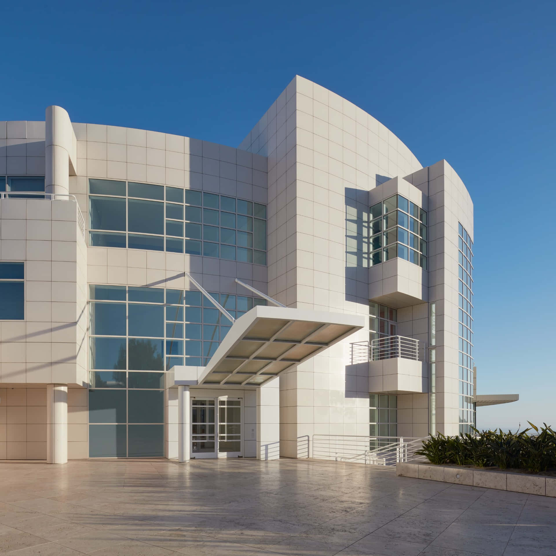 Getty Center Modern Architecture Wallpaper