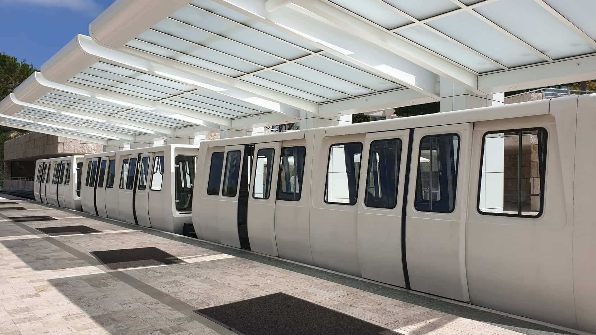 Download Getty Center Tram Station.jpg Wallpaper | Wallpapers.com