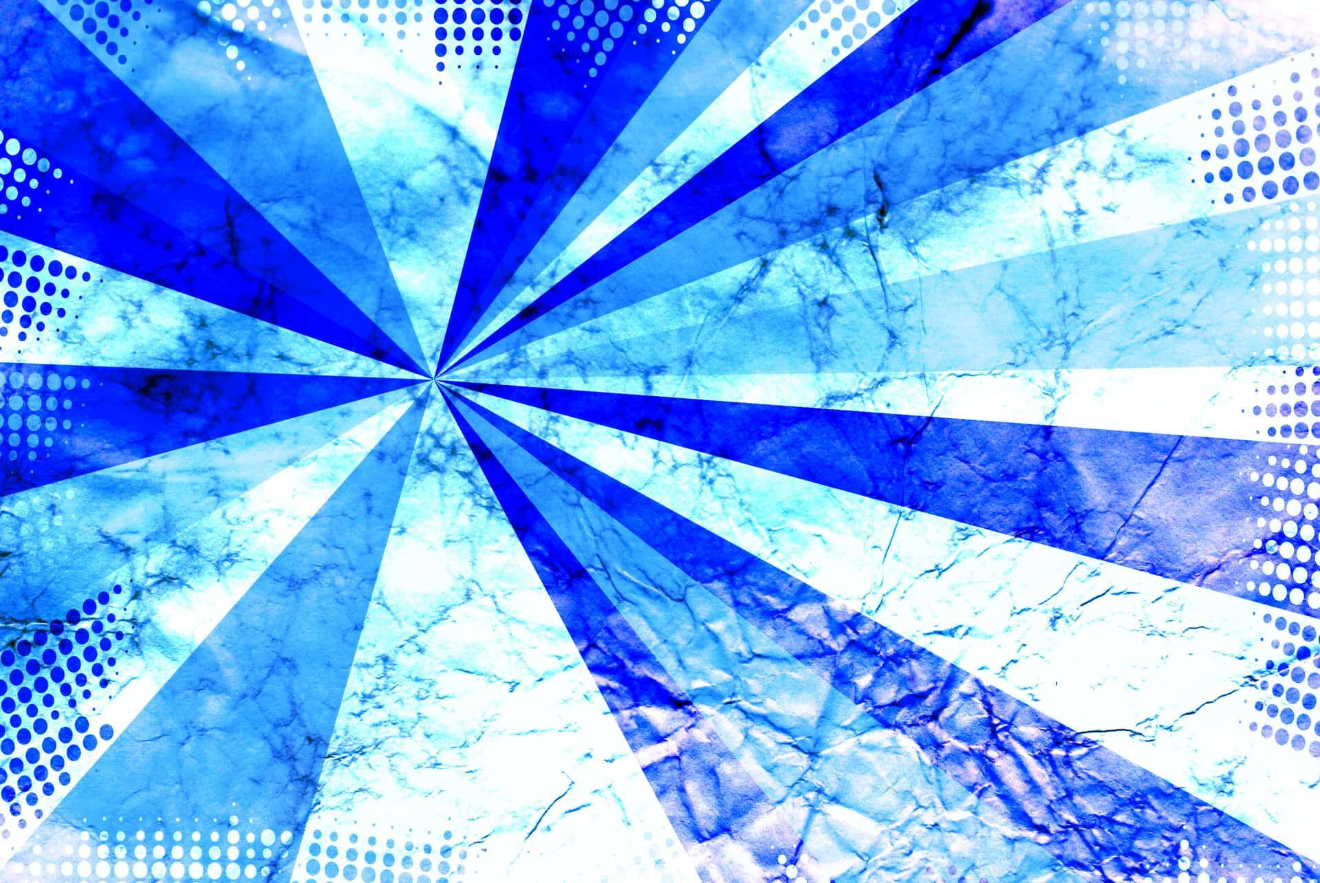 Cool Blue Sunburst GFX Background