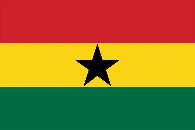 Ghana Flag Black Star Wallpaper