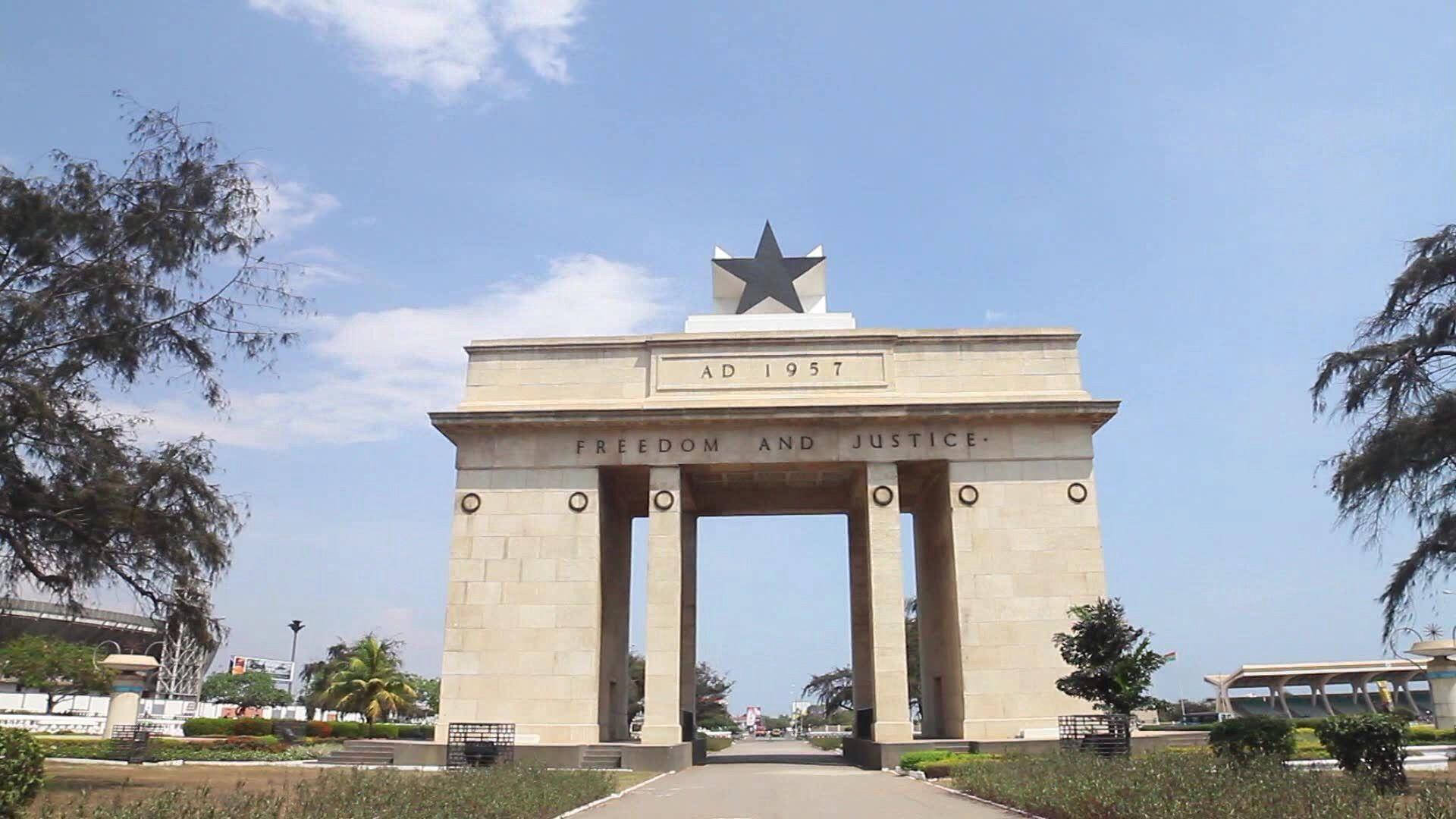 Arco Dell'indipendenza Del Ghana Sfondo