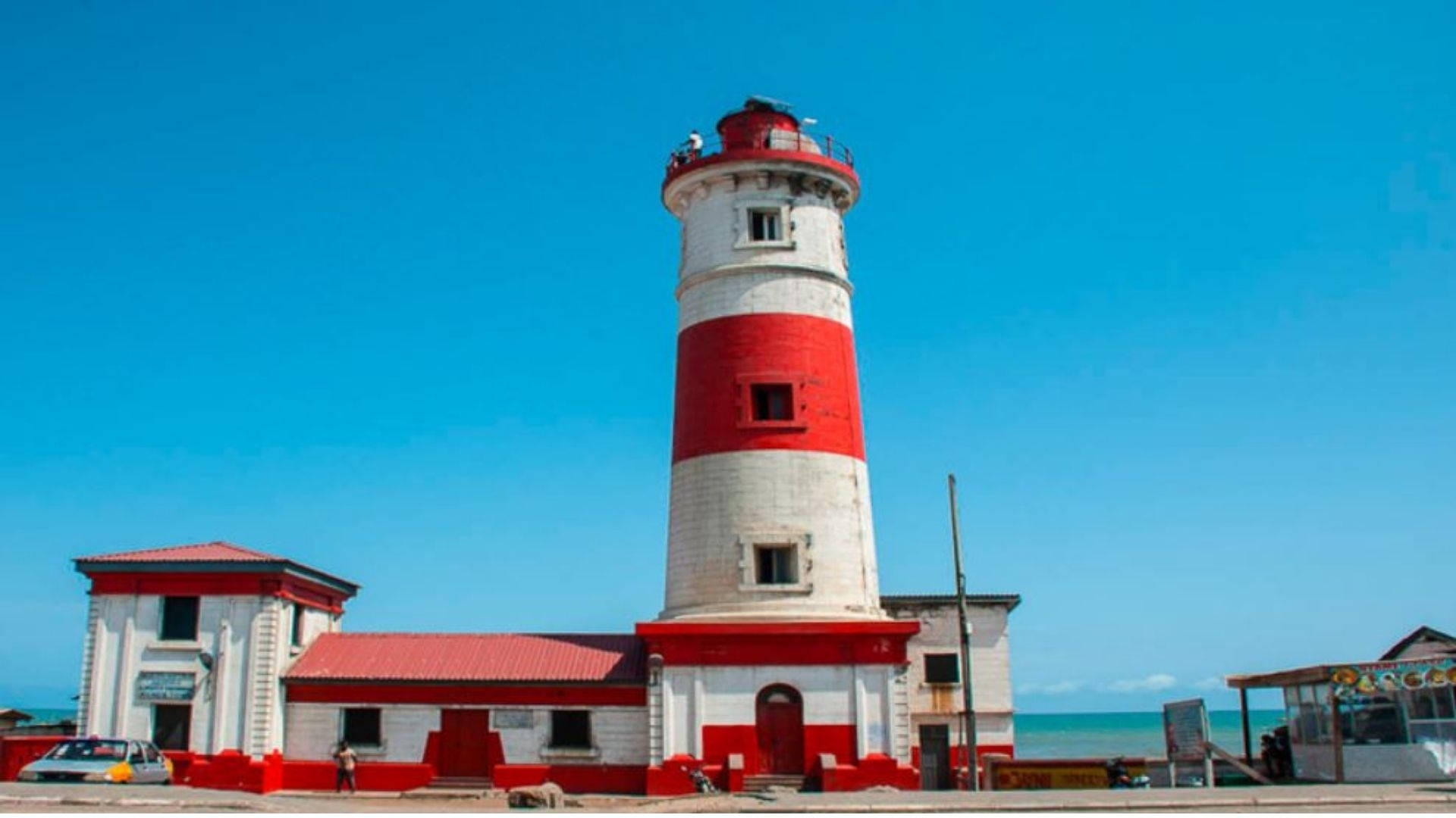 Ghanajamestown Lighthouse (faro De Jamestown De Ghana) Fondo de pantalla