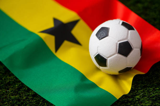 Ghana National Football Team Flag Background