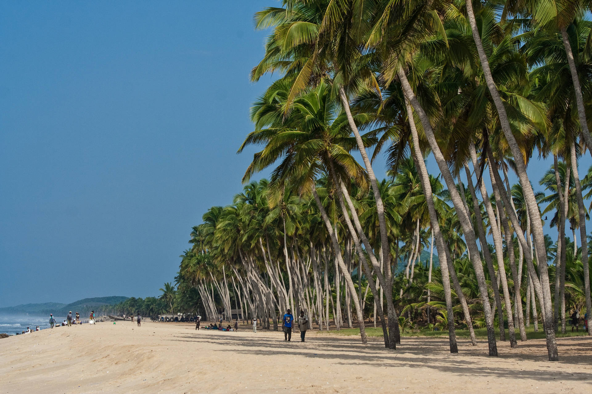 Ghana Playa Winneba Sfondo